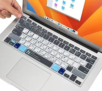 MacBook Shortcuts Keyboard Cover For Old MacBook Air 13 Inch A1466 A1369 2010... • $17.01