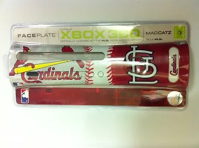 NEW Official St. Louis Cardinals MLB Faceplate  For Microsoft XBOX 360  • $12.95