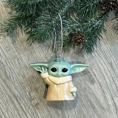 Star Wars Baby Yoda Mandalorian Christmas Tree Holiday Ornament • $14