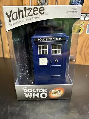 Hasbro Yahtzee Doctor Who Dice Game 50th Anniversary Collector's Edition! A1 • $8.99