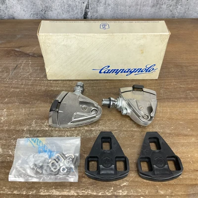 $267.95 • Buy New Takeoff! Vintage Campagnolo C-Record SGR Road Bike Pedals 632g + Cleats