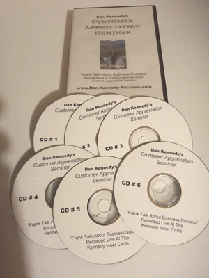 £48 • Buy Dan Kennedy Customer Appreciation SEMINAR 6 X CDs