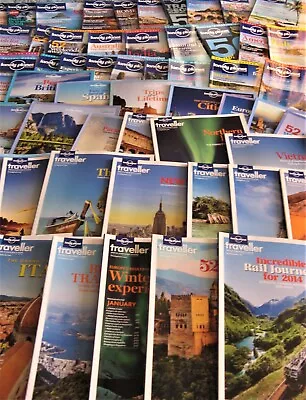 Lonely Planet Traveller Magazine. Editions 1 -119 (inc. Subscriber's Editions) • £75