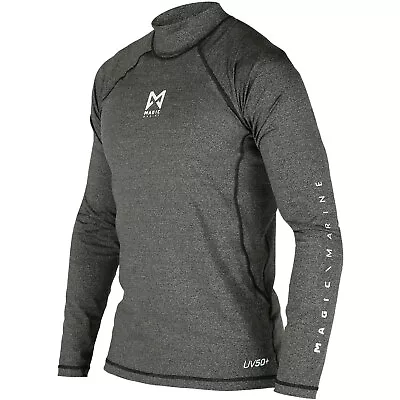 2023 Magic Marine Cube Long Sleeve Rash Guard - Black MM081009 • $43.28