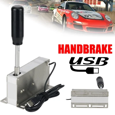 $82.99 • Buy Sequential Shifter PC Gearshifter Handbrake Fit For Logitech G25 G27 G29 G920Glu