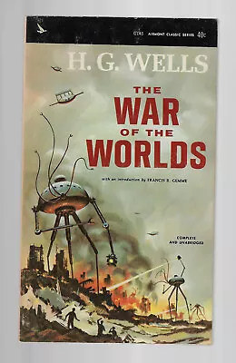 The War Of The Worlds By H.G.Wells (Airmont #CL45 1964Paperback) VG+ • $3.99