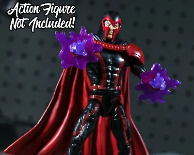 $9 • Buy Magneto Purple Hand Powers (Set Of 2) EFFECT ONLY Marvel Legends, 1/12
