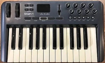 £12.26 • Buy M-Audio Oxygen 25 MKIII 25-Key USB MIDI Keyboard Controller--SOLD AS IS