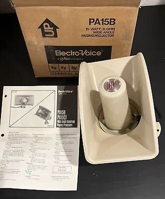 NEW OPEN BOX Vintage Electro Voice PA 15B Wide Angle Paging Projector • $50