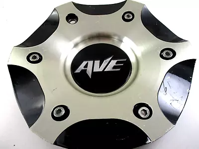 Ave Black/ Silver 7 1/4  Custom Wheel Center Cap* #c46s182-mb (for 1 Cap) • $55.70