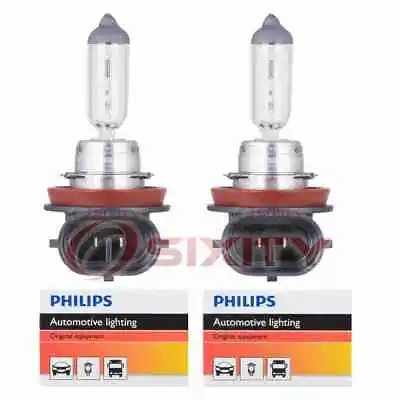 2 Pc Philips Low Beam Headlight Bulbs For Land Rover Discovery Sport Zs • $19.82