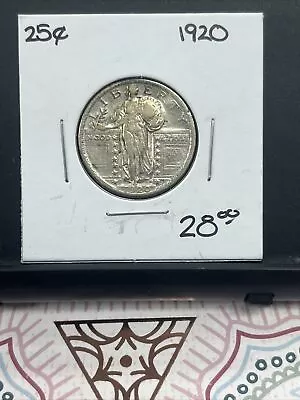 1920 Standing Liberty Quarter US Coin • $28