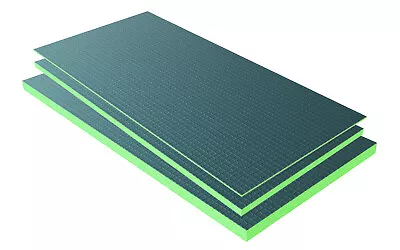 Tile Backer Boards Wet Room Cement Coated Insulation Underfloor Heating 25/40mm • £40.79