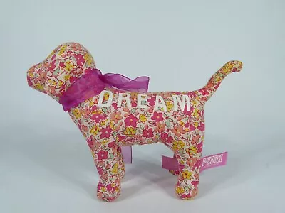 Victoria's Secret Pink DREAM Small Floral Print Plush Dog • $8.07