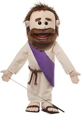 25  Jesus W/Rope Belt Full Body Bible Character Christian Ministry Puppet • $72.99