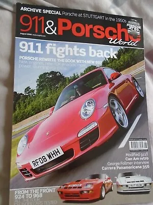 911 & Porsche World Aug 2008 997 924 To 968 Modified 911T • £6