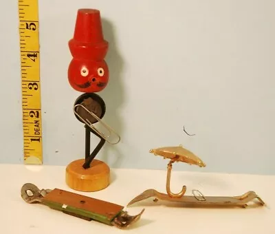 Vintage Kitchenware: Can Openers & Standing Man Magnet Japan & USA • $4.99