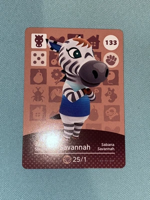 $1.65 • Buy 133 Savannah - Animal Crossing Amiibo Card Series 2