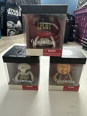 Vinylmation Lot Of 3 Mickey Walt Disney World Celebrating 40 Years Of Magic • $2.97