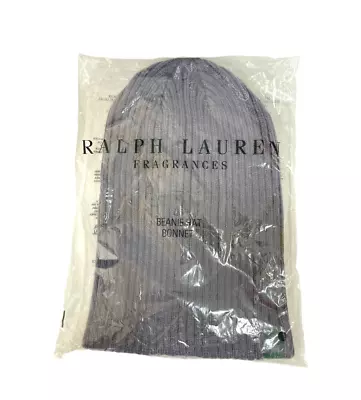 *AUTHENTIC Polo Ralph Lauren Beanie Hat GRAY NEW AS SEEN IN PICTURES • $21.95