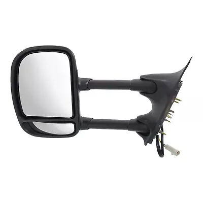 Tow Mirror For 1999 2001 Ford F-250 Super Duty Driver Side Power Blind Spot • $79.72