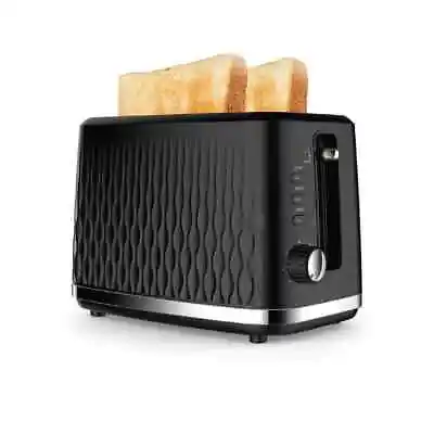 $29.60 • Buy 2 Slice Toaster Electric Automatic Crumb Tray Defrost Reheat Variable Browning