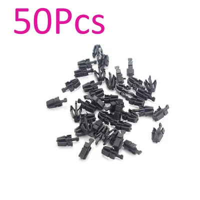 Set Of 50 Grille Retainer Clips Black For Mitsubishi Mazda Ford Escort #MB153825 • $6.55