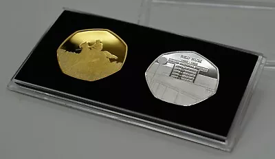 £13.99 • Buy Silver & 24ct Gold RED RUM Commemoratives In 50p Coin Case. Grand National