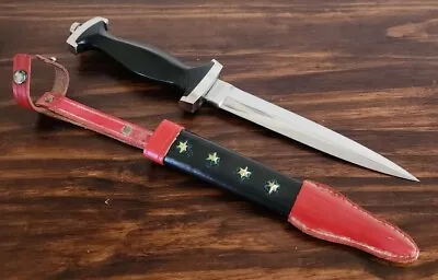 Vintage Black Panther #064 Germany Commando Combat Fighting Stiletto Bowie Knife • $115