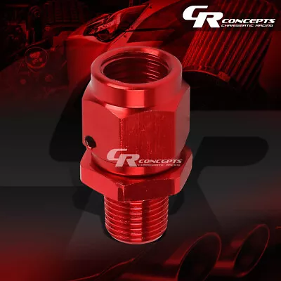 4-an Female Flare To 1/8  Npt Male Red Line Adapter Reducer B-nut Swivel Fitting • $5.95