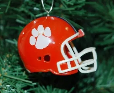 Clemson Tigers Abs Plastic Helmet Ornaments- Set Of 2 • $5