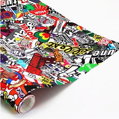 DIY Sticker Bomb Decal Vinyl Roll Car Skate Skateboard Laptop Luggage Decoration • $20.60