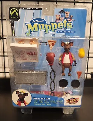 Palisades Jim Hensons Muppets Series 4 Rizzo The Rat • $65