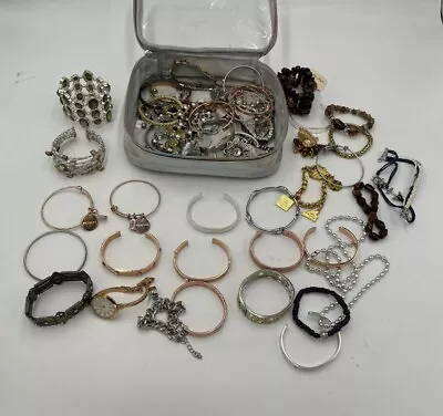 Lot Of Vintage Costume Jewelry  Mary Kay And Others Lots Of Bracelets • $34.99