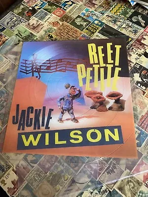 JACKIE WILSON  - REET PETITE -SUPER RARE SQUARE SHAPED PICTURE DISC -Excellent • £2.99