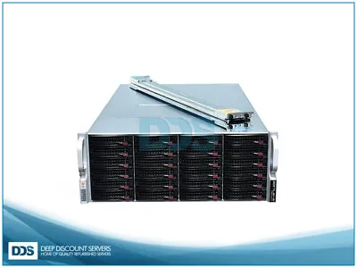 Supermicro 4U 36 Bay Storage Server 2.2Ghz 20-C 256GB 36x4TB HDD Rails TrueNAS • $1935.06