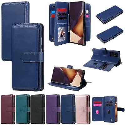 $23.99 • Buy For IPhone 14 Pro 13 Mini 11 6 7 8 Plus Flip Leather Wallet Card Slot Case Cover