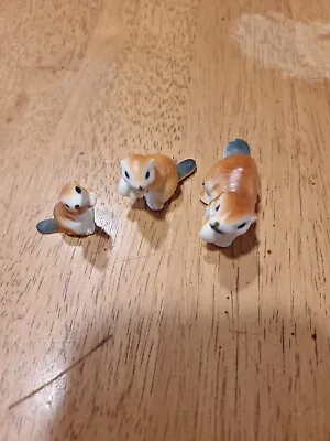 Vintage Bone China Miniatures Animal Figurines • $20