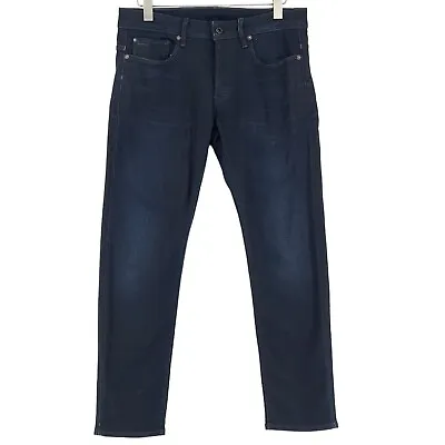 G-STAR 3301 Slim Fit Jeans Stretch Men Size W32 L30 • £21.59