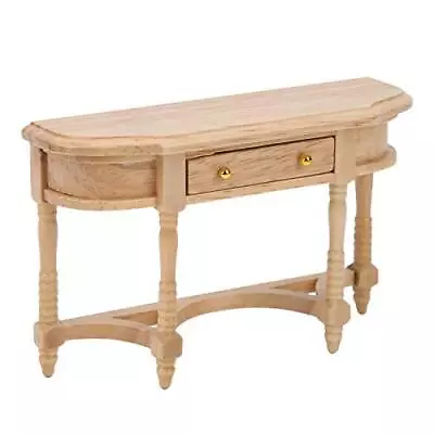 Doll House Furniture Mini Wood Desk Unique Doll House For House Model  • $24.79