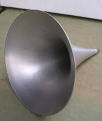 New Made Spun Aluminum Phonograph Horn Phonograph • $59.34