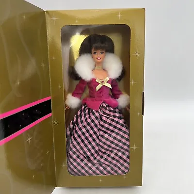 $16 • Buy 1995 Avon Winter Rhapsody Brunette Special Edition Barbie Doll # 16873
