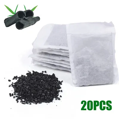 20 Pack Activated Carbon Charcoal Filter Bags Kit For Water Distiller Purifier • $25