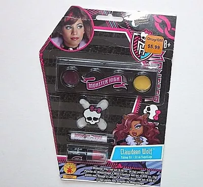 NEW NIP Monster High Clawdeen Wolf Makeup Kit Halloween  • $4.99