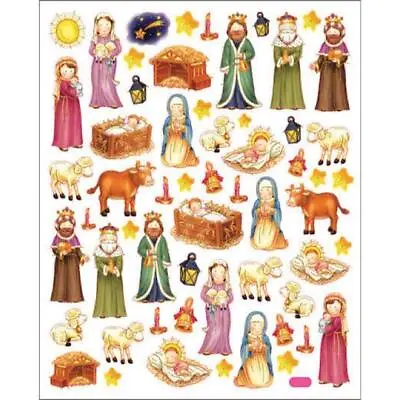 Sticker King Stickers - Nativity Scene • £1.89