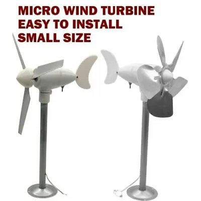 DIY Micro Wind Turbine Brushless Three-Phase Permanent Magnet Windmill Model Kit • $49.49