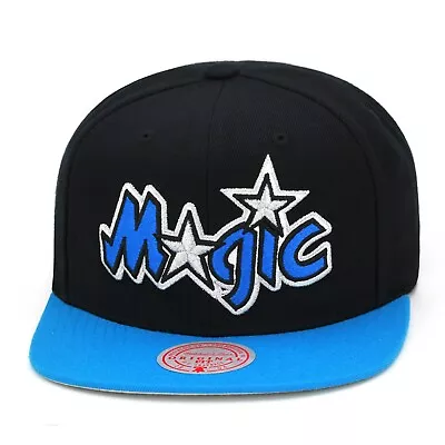 Mitchell & Ness Orlando Magic 2-tone Throwback Snapback Hat Cap - Black/Royal • $36.90