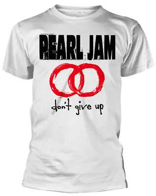 Pearl Jam Dont Give Up White T-Shirt NEW OFFICIAL • $41.13