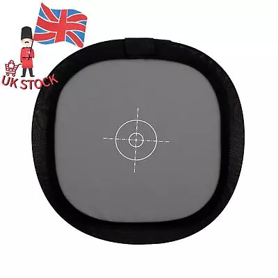 30cm 18% Foldable Gray Card Reflector White Balance Double Face Focusing Board C • £10.79