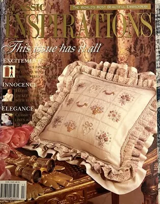 CLASSIC INSPIRATIONS – Issue No. 13  1997 - Needlework Magazine - Embroidery • £9.99